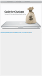 Mobile Screenshot of cashforclunkerpcs.com